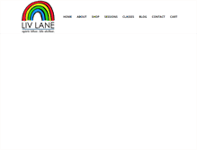 Tablet Screenshot of livlane.com